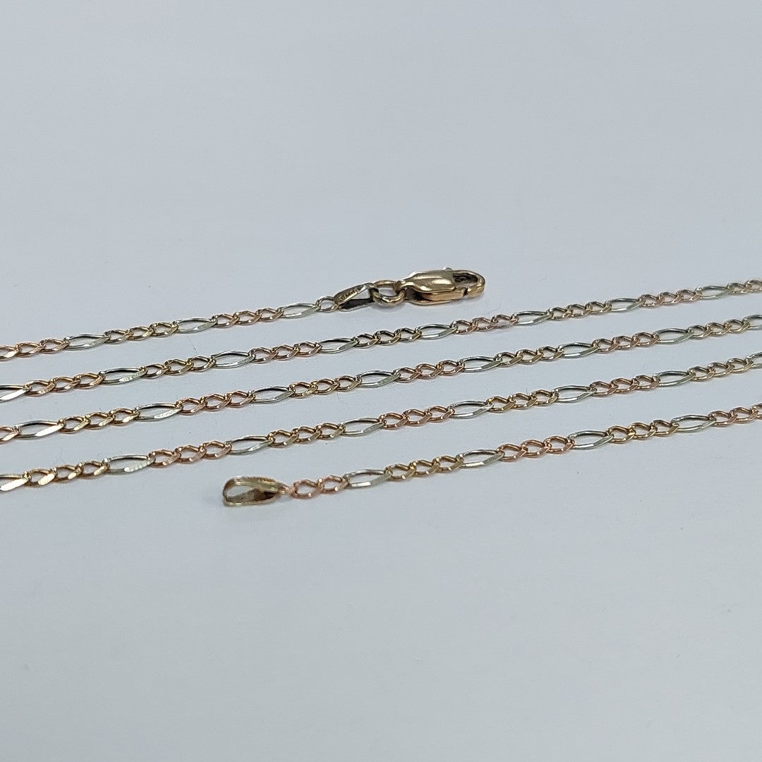 CADENA ORO,ORO COMBINADO 10 K 3,90 GRMS (SEMINUEVO)