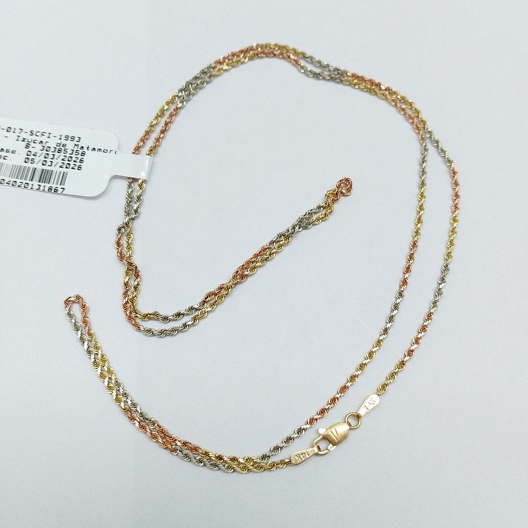 CADENA ORO 14 K 5.4 GRMS (SEMINUEVO)