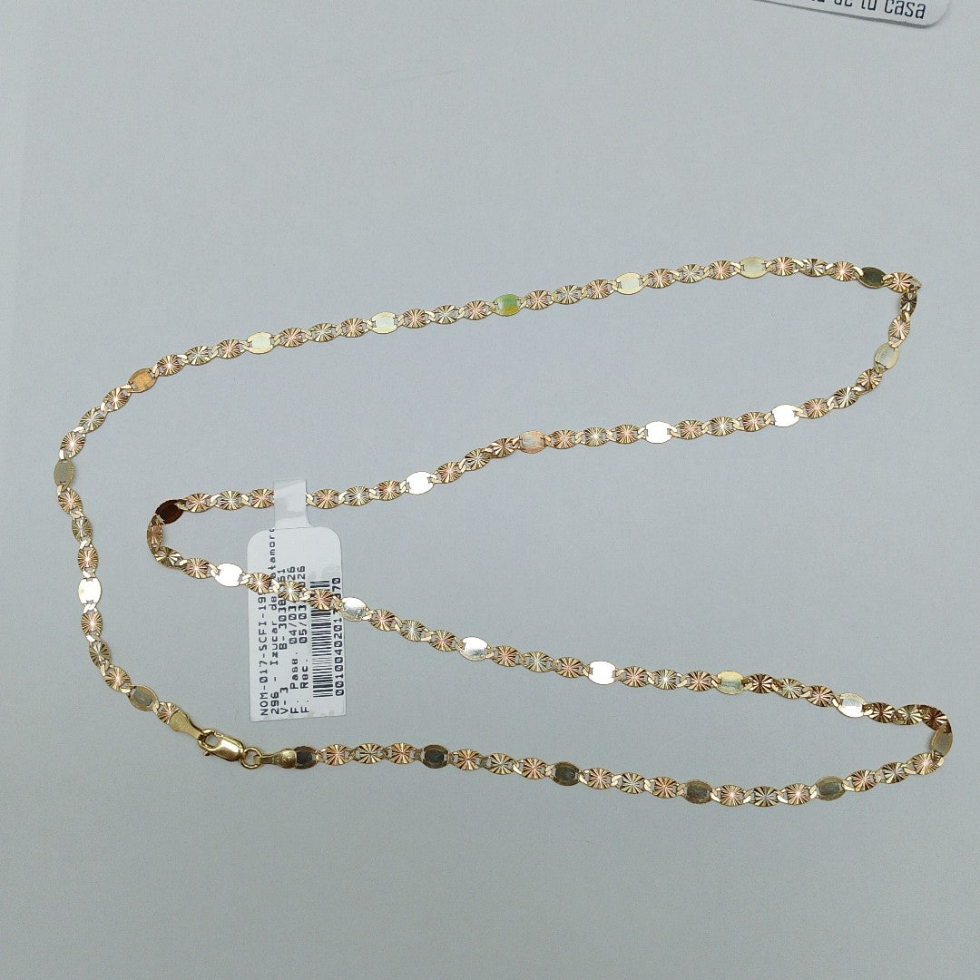 CADENA ORO 14 K 5.7 GRMS (SEMINUEVO)