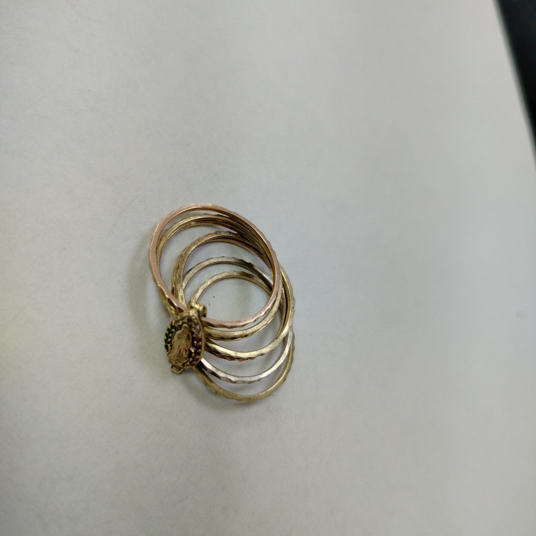 ANILLITO ORO,ORO COMBINADO 10 K 4,50 GRMS (SEMINUEVO)