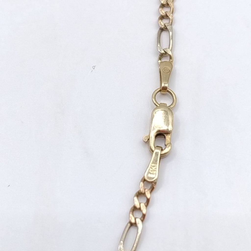 CADENA ORO COMBINADO 14 K 2,70 GRMS (SEMINUEVO)