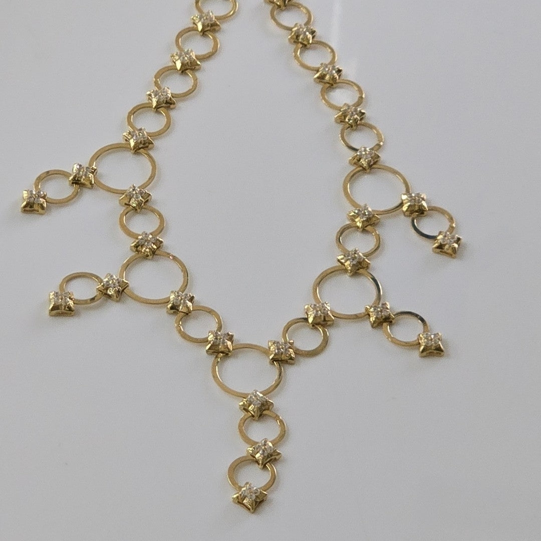 GARGANTILLAS ORO 14K 9.8 (NUEVO)