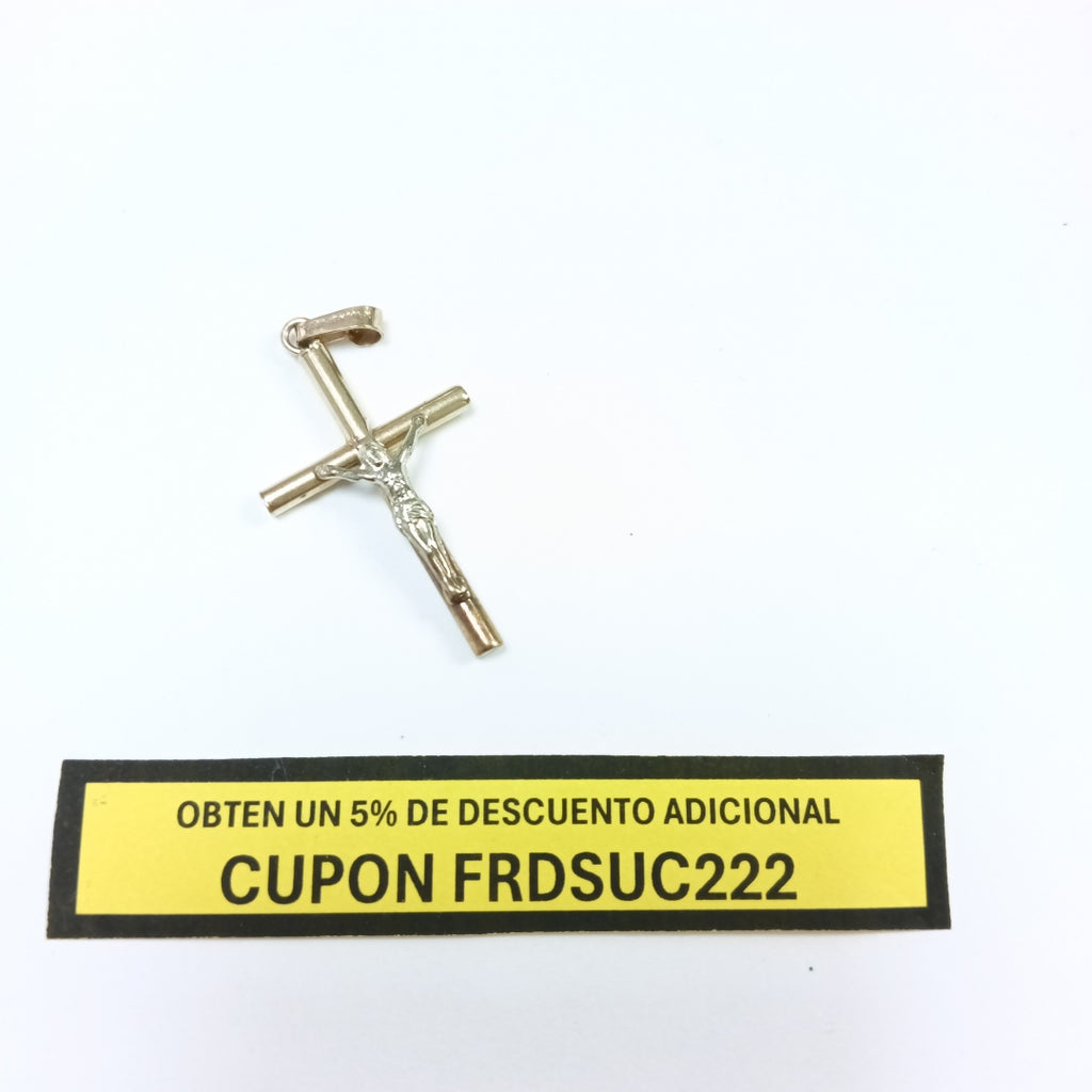 CRUCIFIJO ORO 10 K 1,40 GRMS (SEMINUEVO)