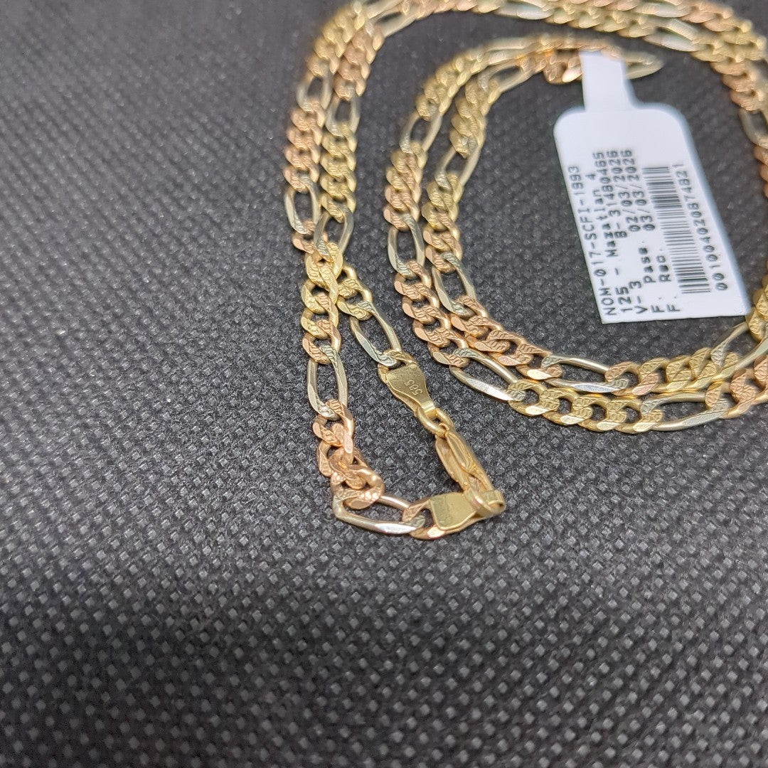 CADENA ORO COMBINADO 14 K 13.6 GRMS (SEMINUEVO)