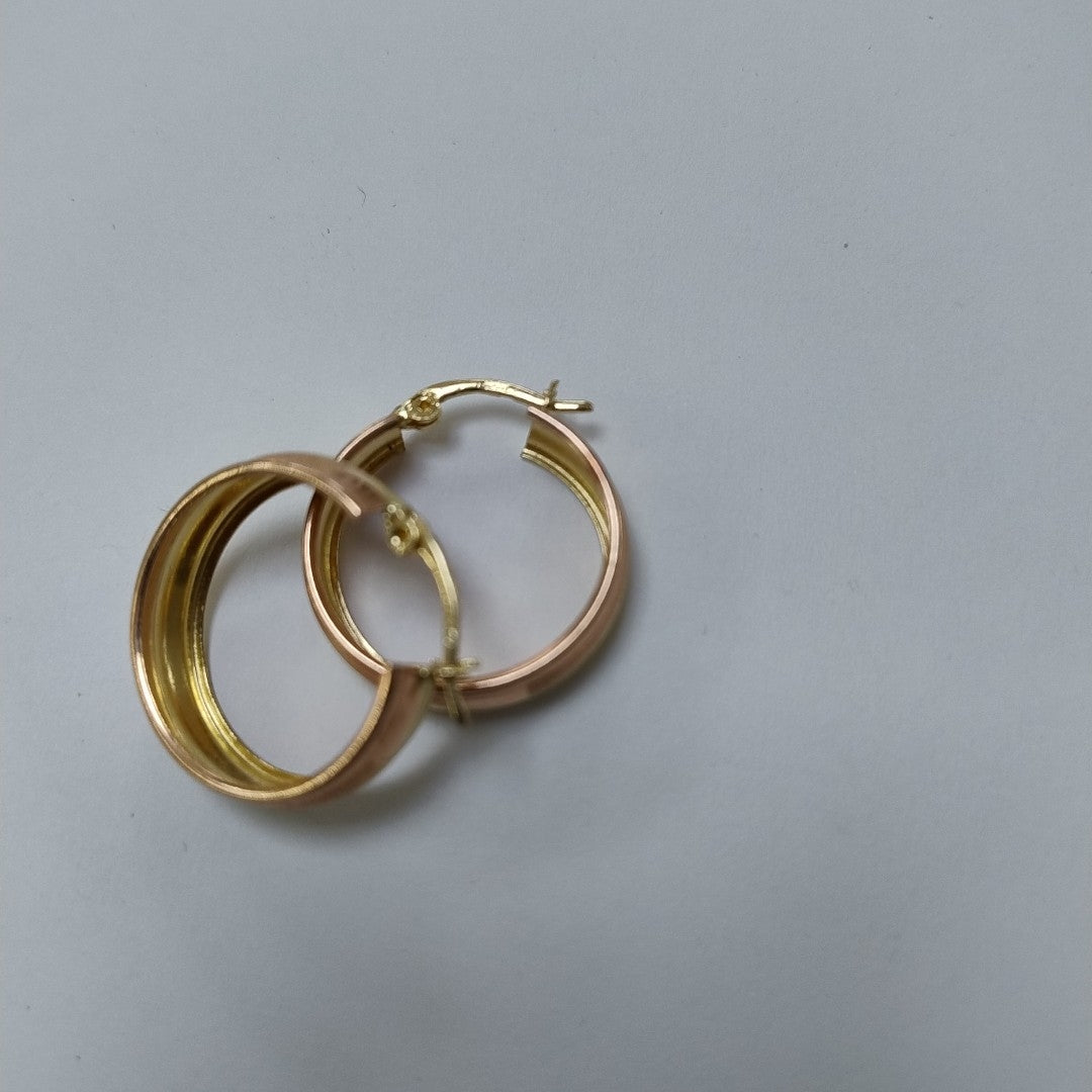 ARRACADAS PAR ORO 14 K 4,20 GRMS (SEMINUEVO)