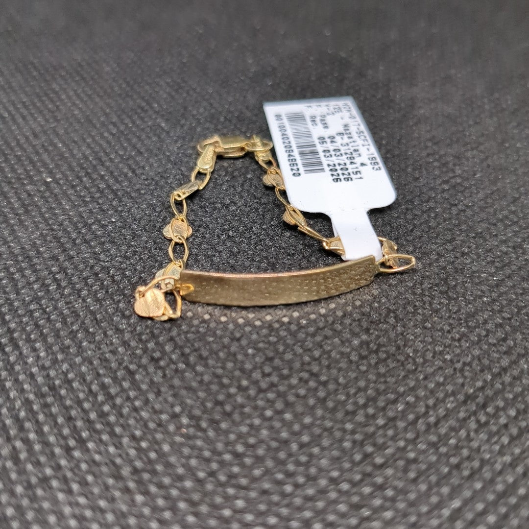 ESCLAVA ORO, ORO COMBINADO 10 K 1.9 GRMS (SEMINUEVO)