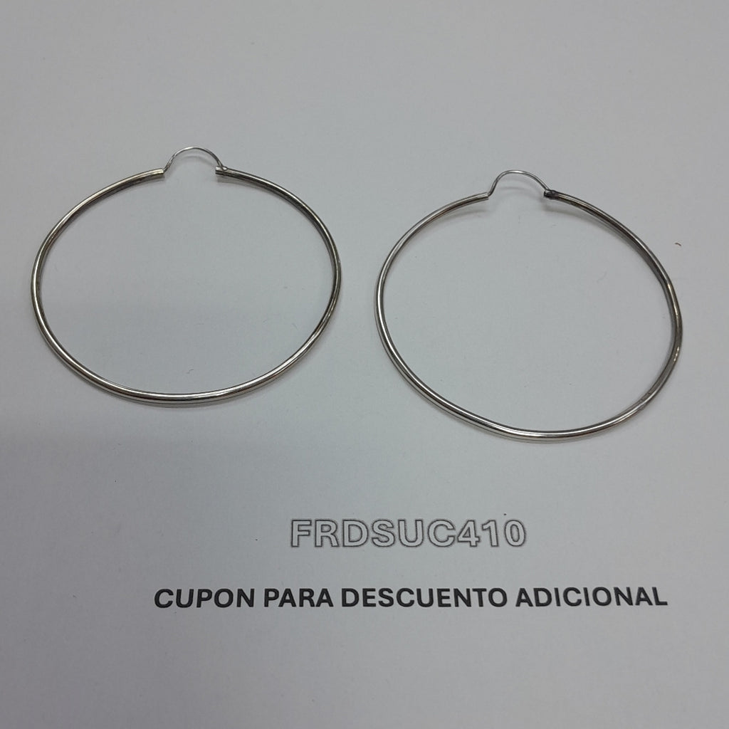 ARRACADAS PAR PLATA 7,70 GRMS (SEMINUEVO)