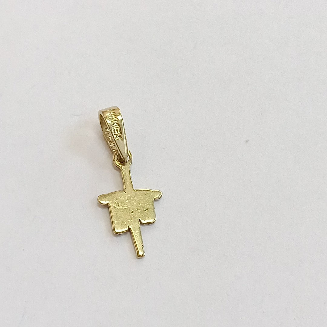 CRUZ, DIJE ORO 14 K 0.6 GRMS (SEMINUEVO)