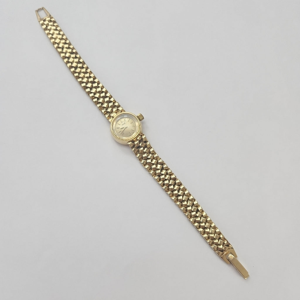 RELOJ CAJA Y PULSO ORO ORO 14 K 30,80 GRMS (SEMINUEVO)