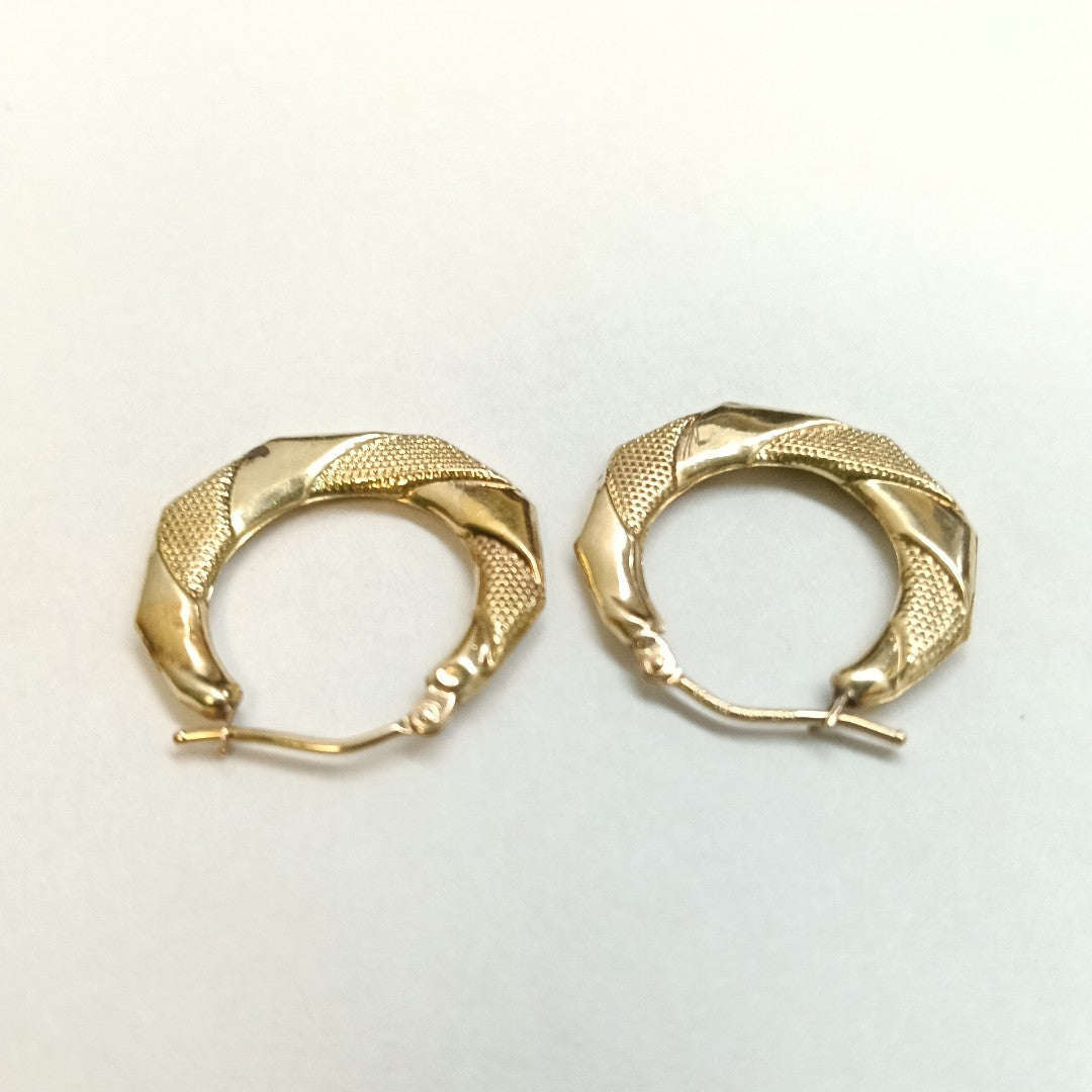 ARRACADAS PAR ORO 14 K 3.2 GRMS (SEMINUEVO)