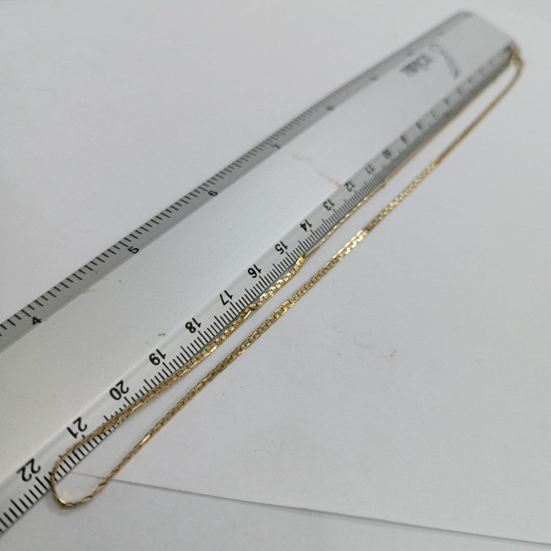 CADENA ORO 14 K 3,90 GRMS (SEMINUEVO)