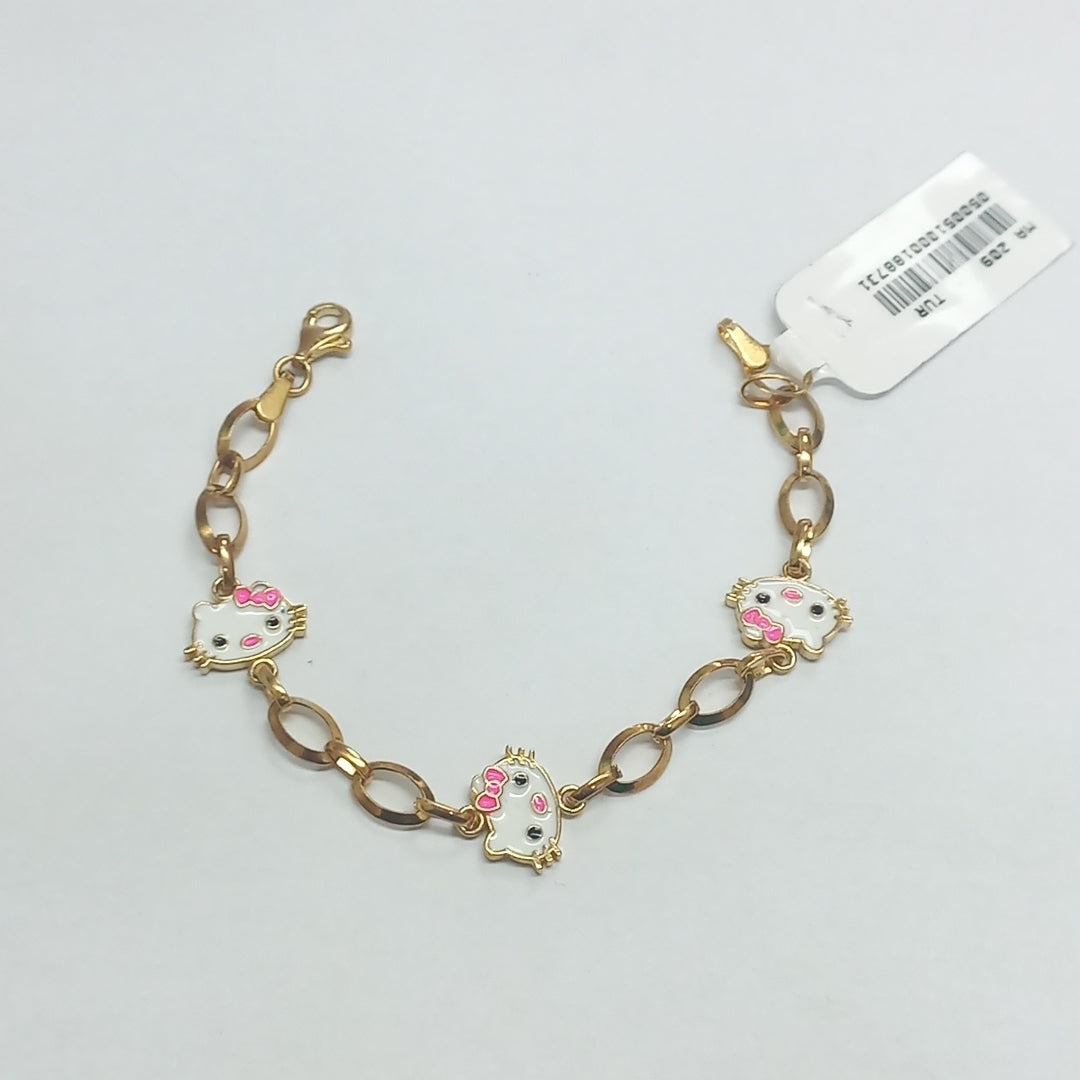 PULSERAS DAMA ORO 14K 4.8 (NUEVO)