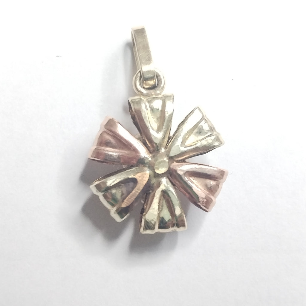 DIJE ORO COMBINADO 14 K 1,40 GRMS (SEMINUEVO)