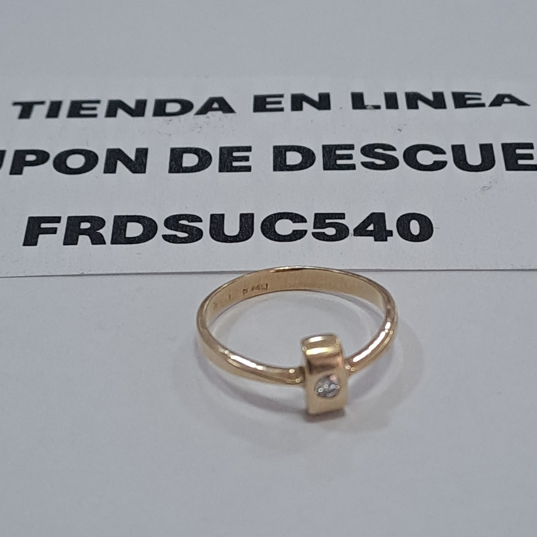 ANILLITO ORO 14 K 2.3 GRMS (SEMINUEVO)