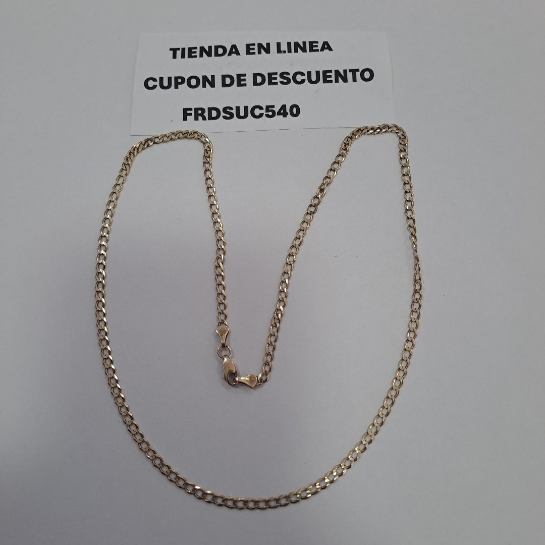 CADENA ORO 10 K 8 GRMS (SEMINUEVO)