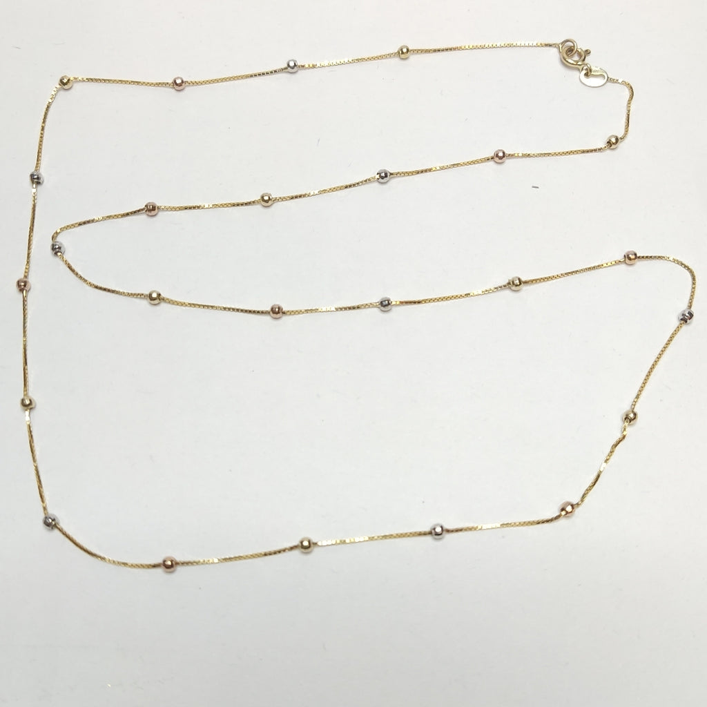 CADENA ORO 14 K 3,20 GRMS (SEMINUEVO)