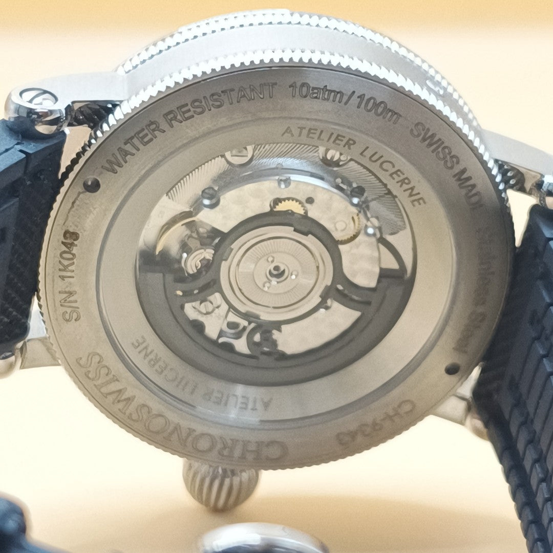  RELOJ CABALLERO  SPACE TIMER MOON WALK CH-9343.2-GRBL (SEMINUEVO)