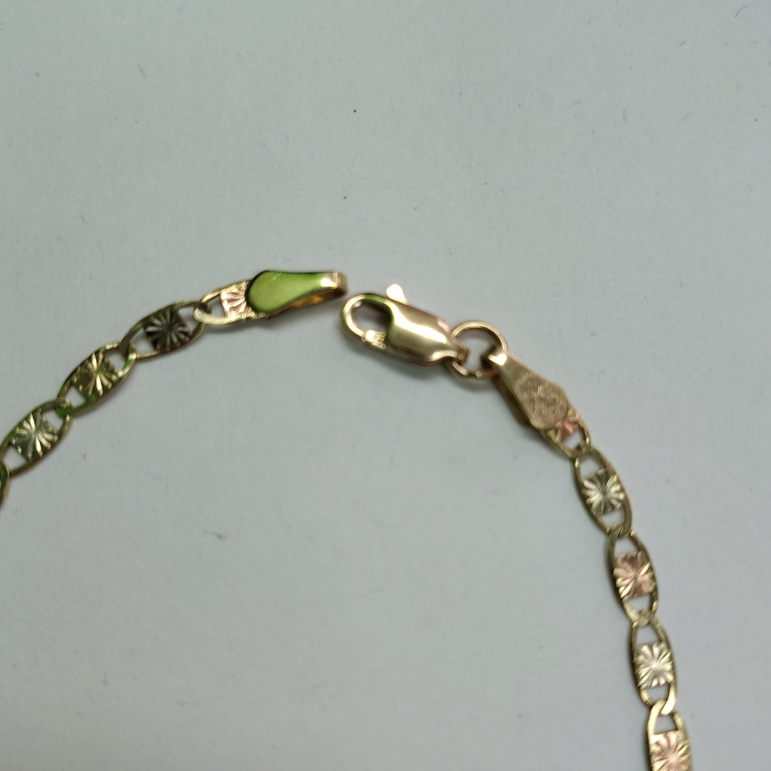 PULSERA MARINERA 3.3G 21 CM 14K (NUEVO)