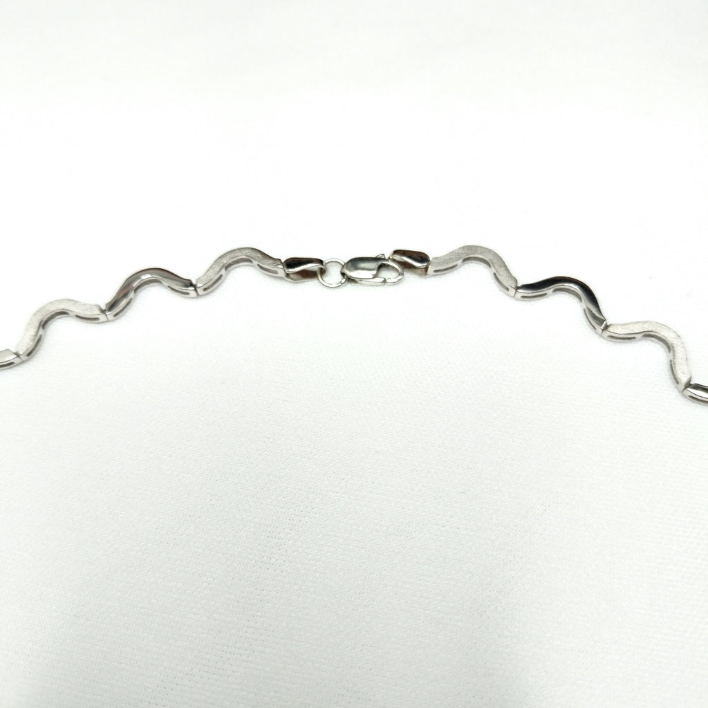 GARGANTILLA ORO, ORO BLANCO 14 K 11.2 GRMS (SEMINUEVO)