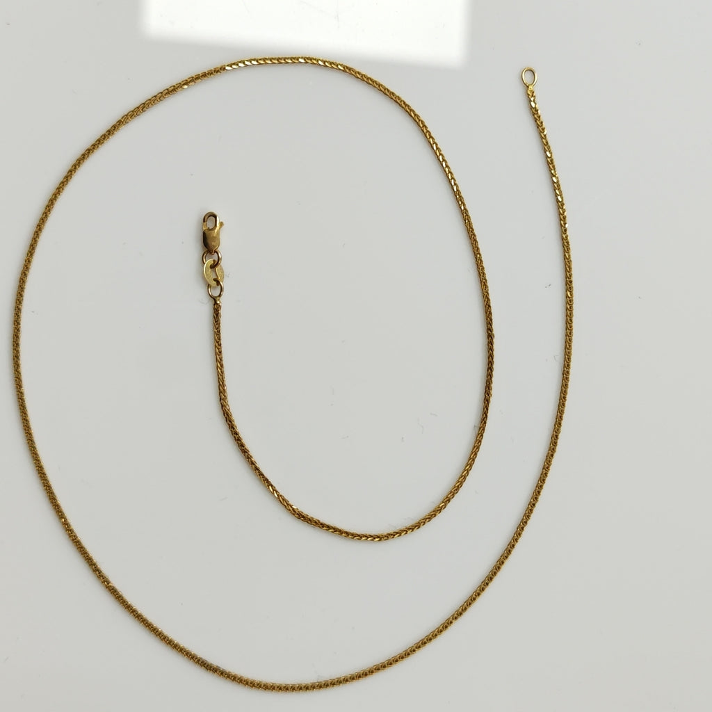 CADENA ORO 14 K 2.4 GRMS (SEMINUEVO)