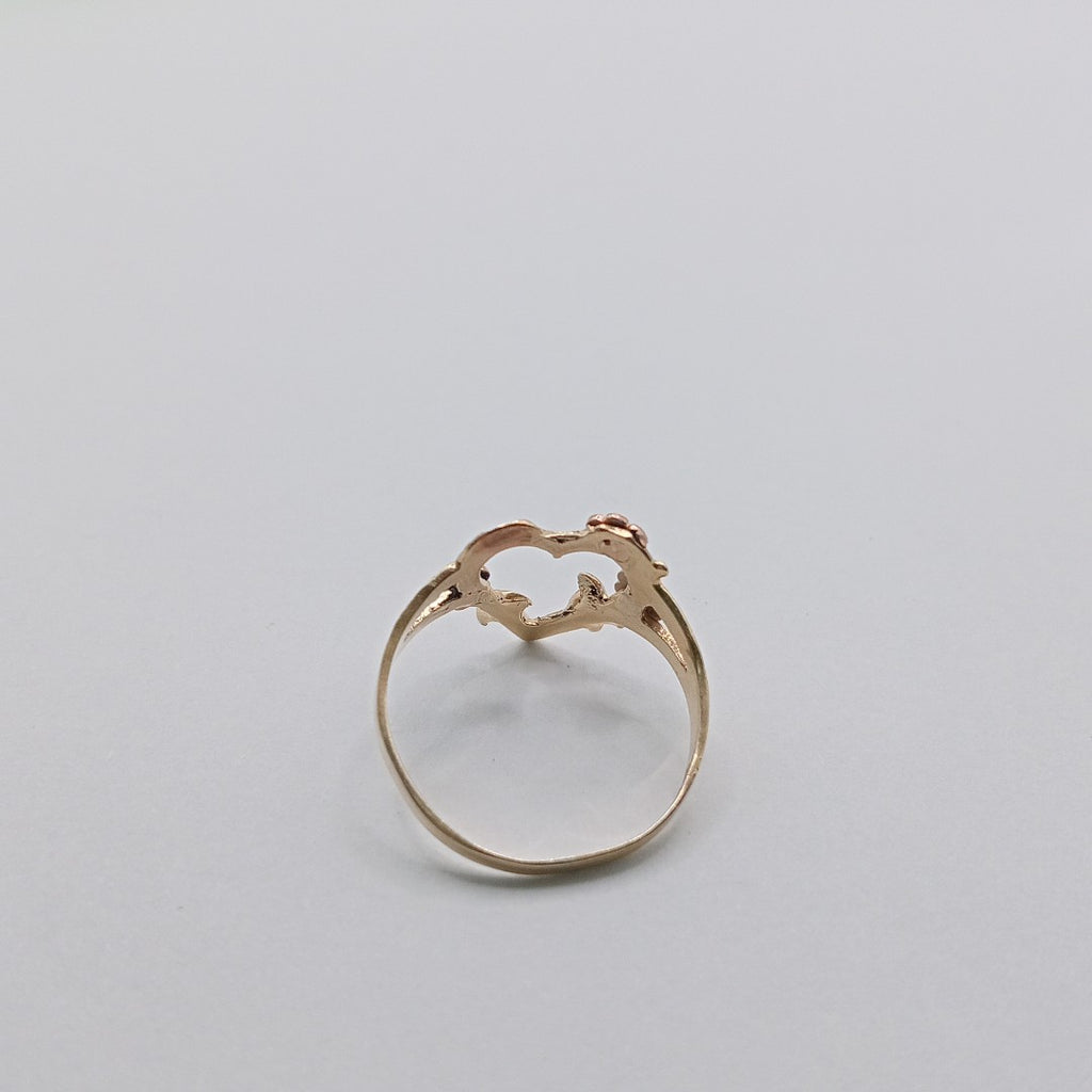 ANILLITO ORO COMBINADO 14 K 1,70 GRMS (SEMINUEVO)