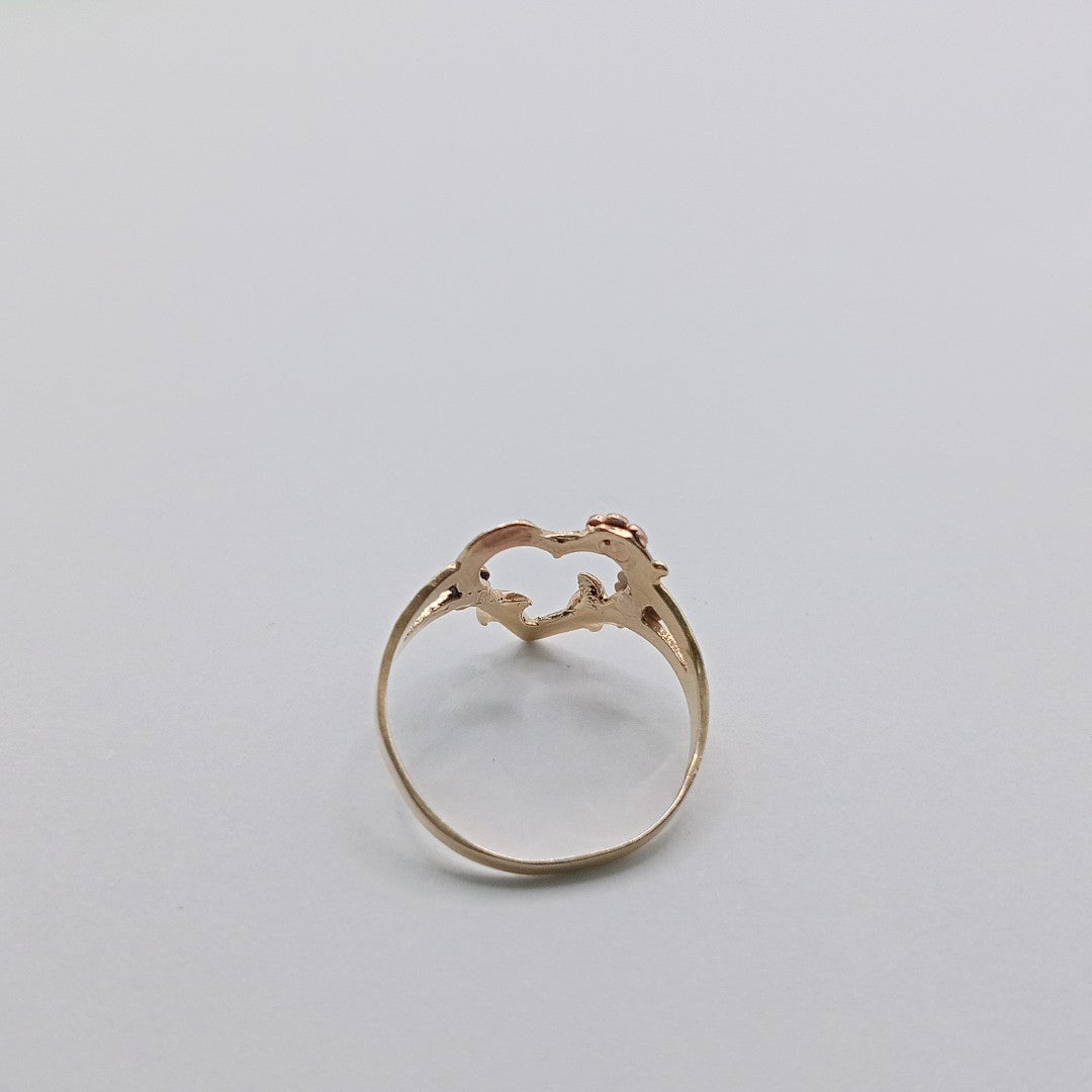 ANILLITO ORO COMBINADO 14 K 1,70 GRMS (SEMINUEVO)