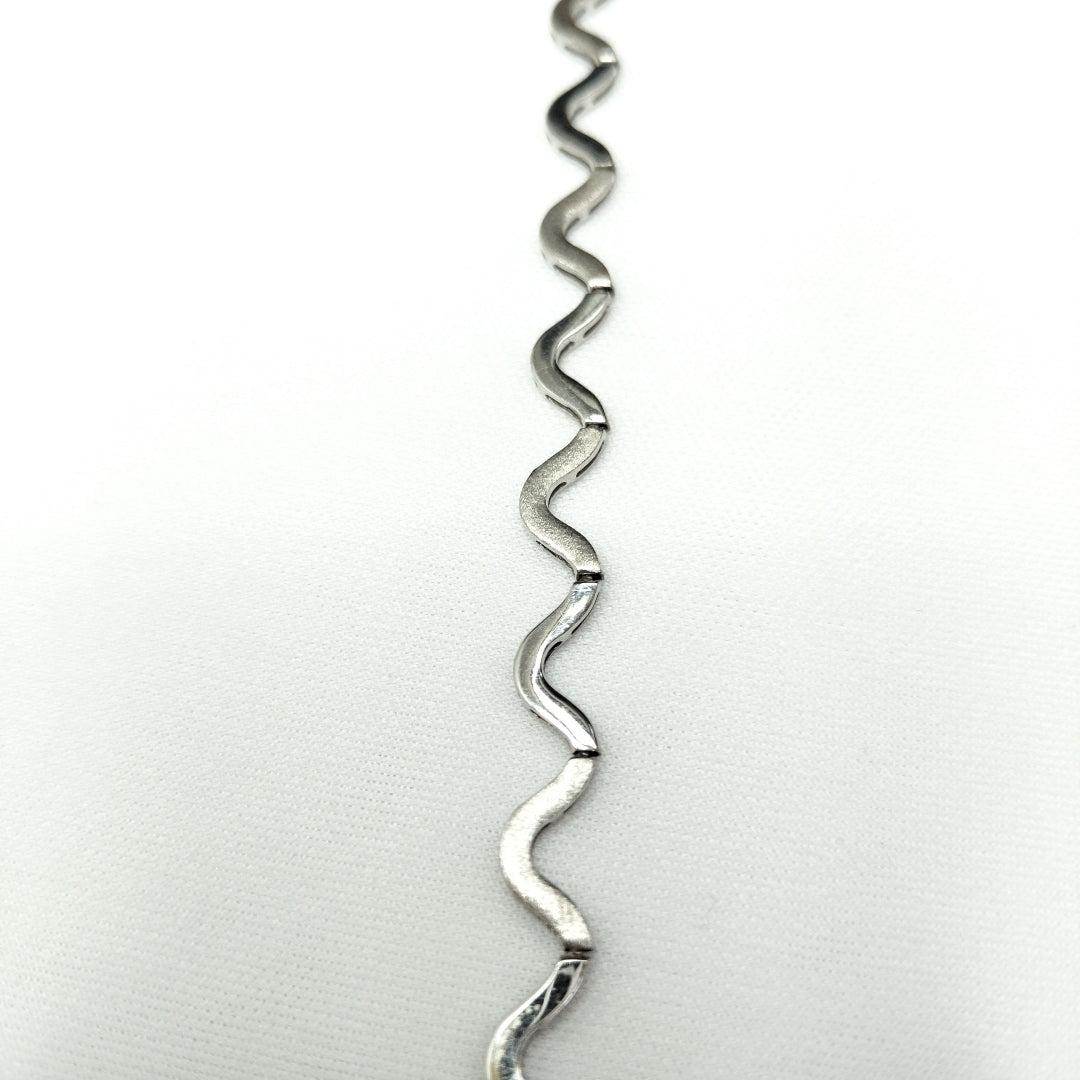 PULSERA ORO, ORO BLANCO 14 K 4.7 GRMS (SEMINUEVO)
