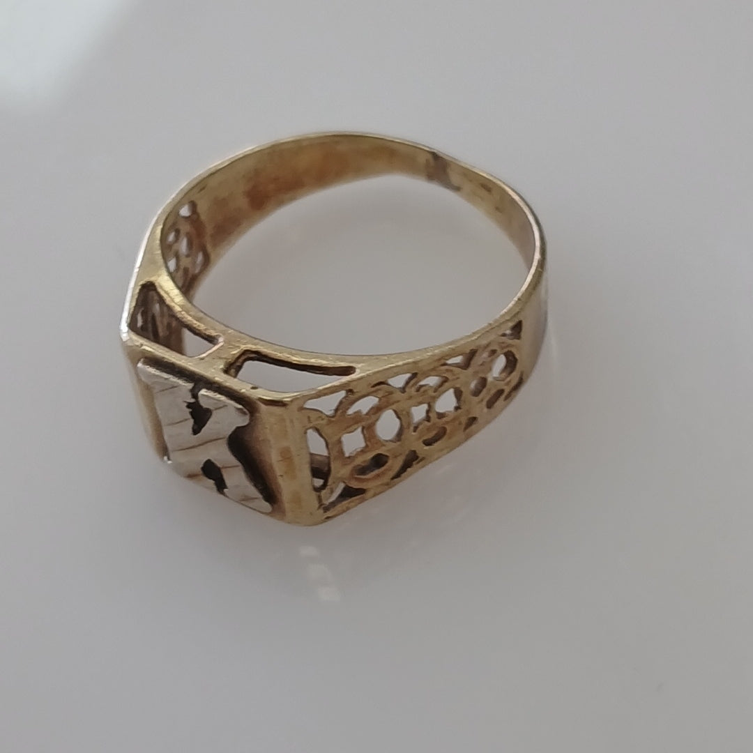 ANILLO ORO 10 K 2,20 GRMS (SEMINUEVO)