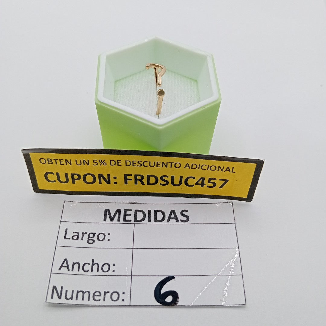 ANILLITO ORO 14 K 1.2 GRMS (SEMINUEVO)