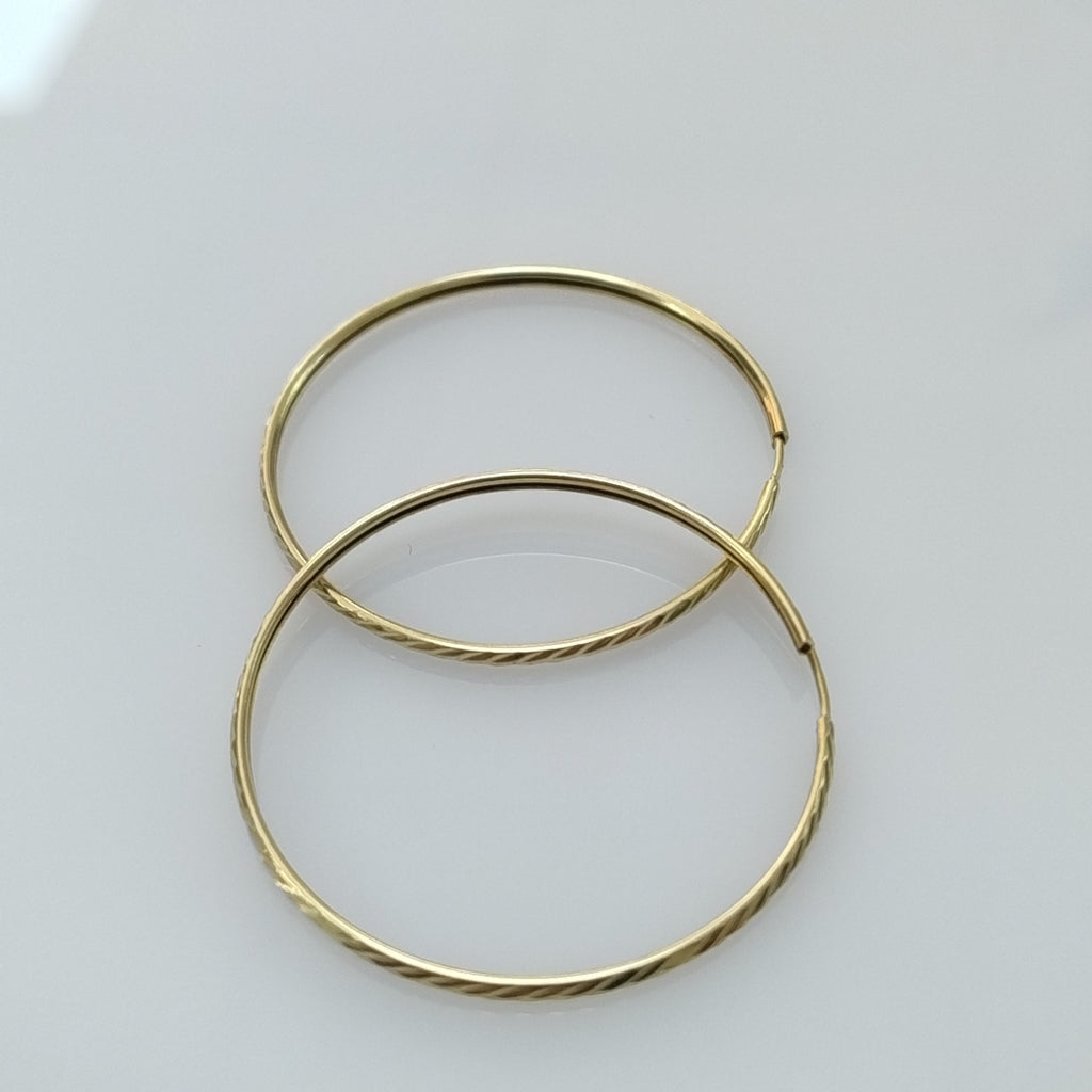 ARETES PAR ORO 14 K 1.7 GRMS (SEMINUEVO)