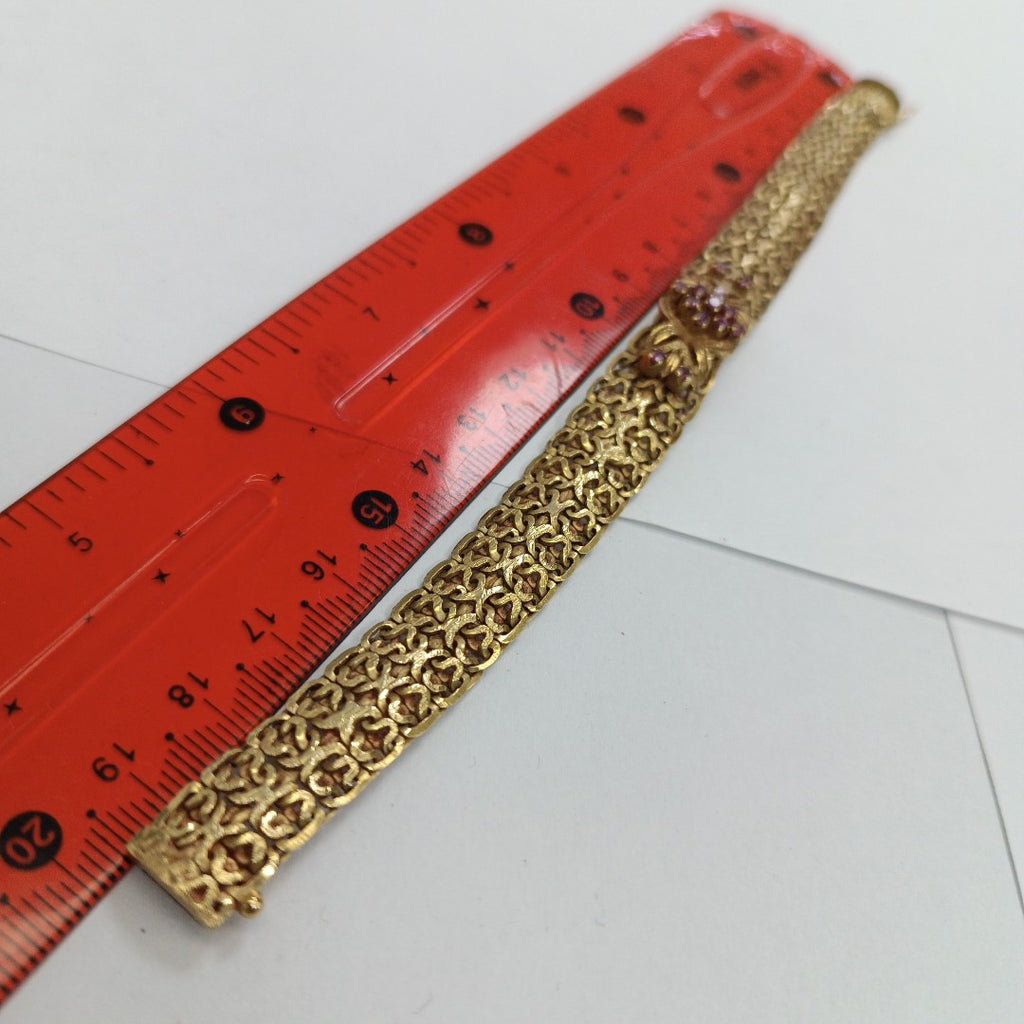 BRAZALETE ORO 18 K 30,60 GRMS (SEMINUEVO)