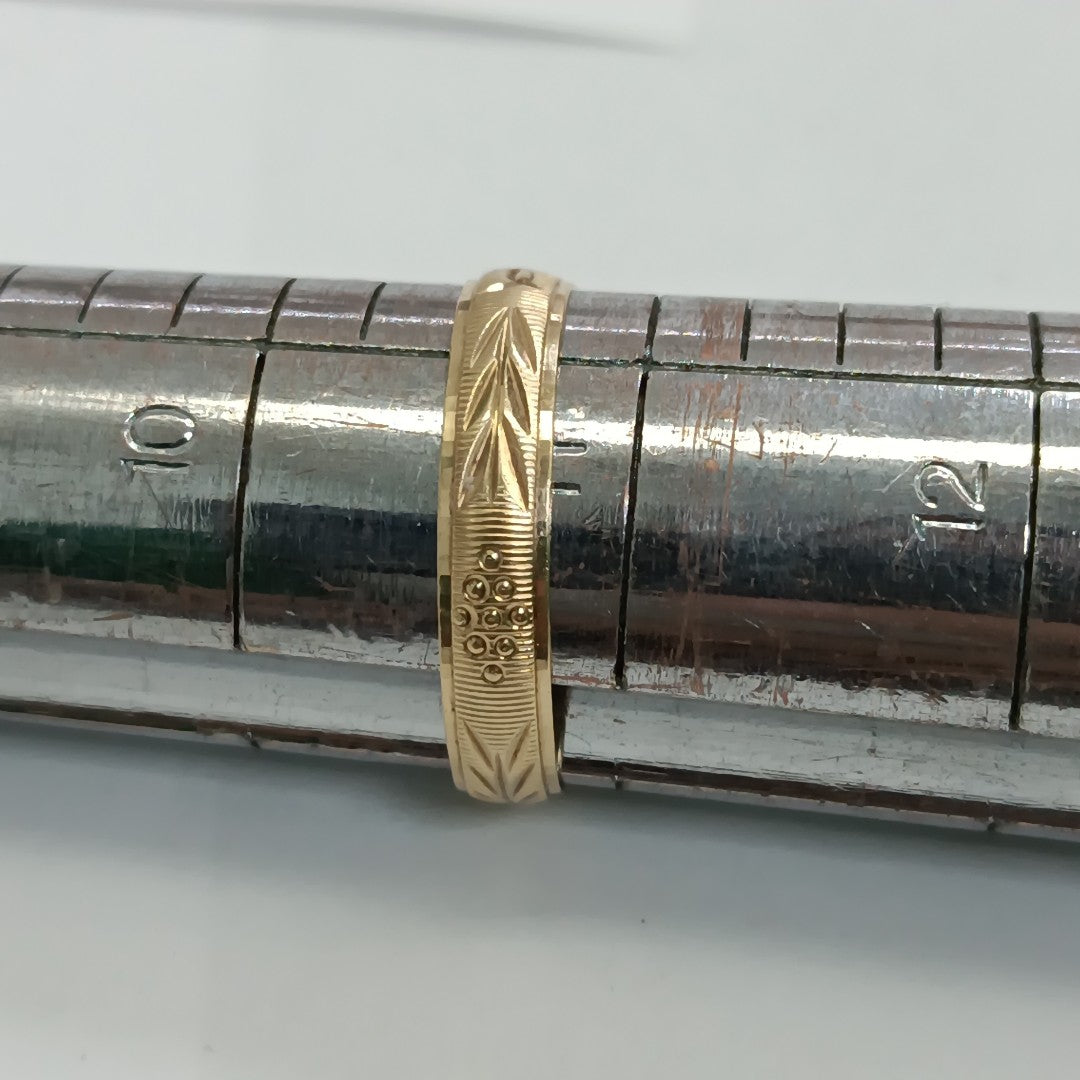 ARGOLLA ORO 10 K 1.2 GRMS (SEMINUEVO)