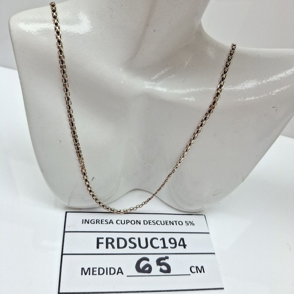 CADENA ORO 10 K 5,60 GRMS (SEMINUEVO)