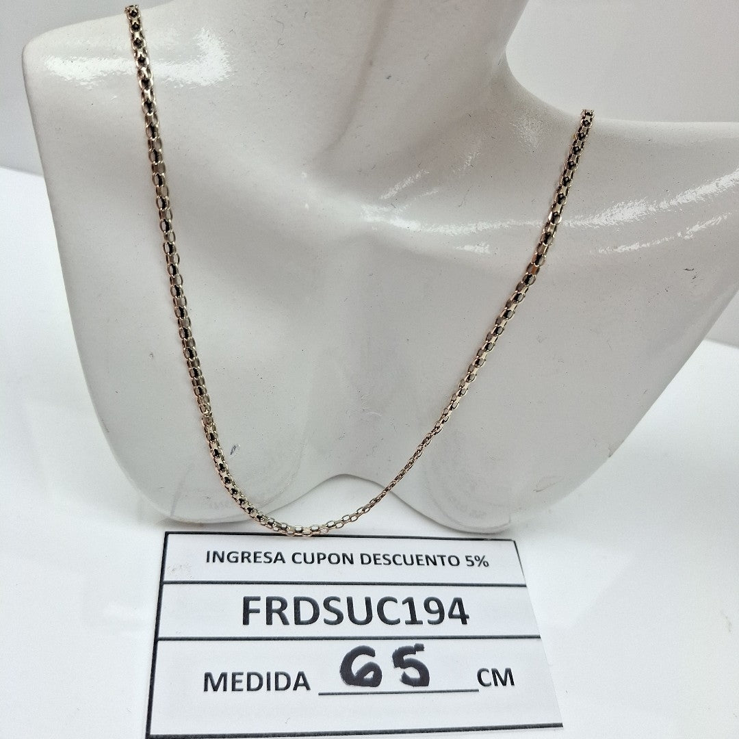 CADENA ORO 10 K 5,60 GRMS (SEMINUEVO)