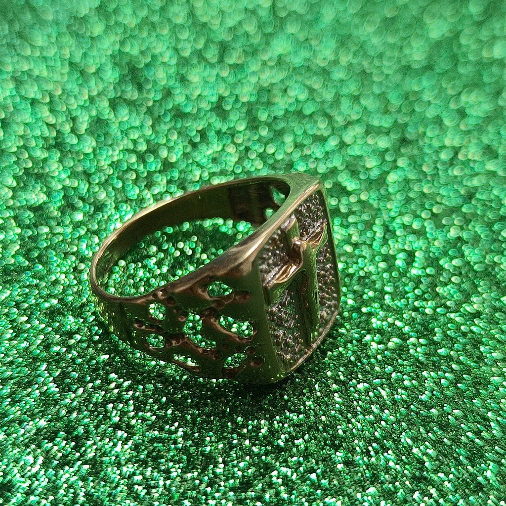 ANILLO ORO 10 K 4.4 GRMS (SEMINUEVO)