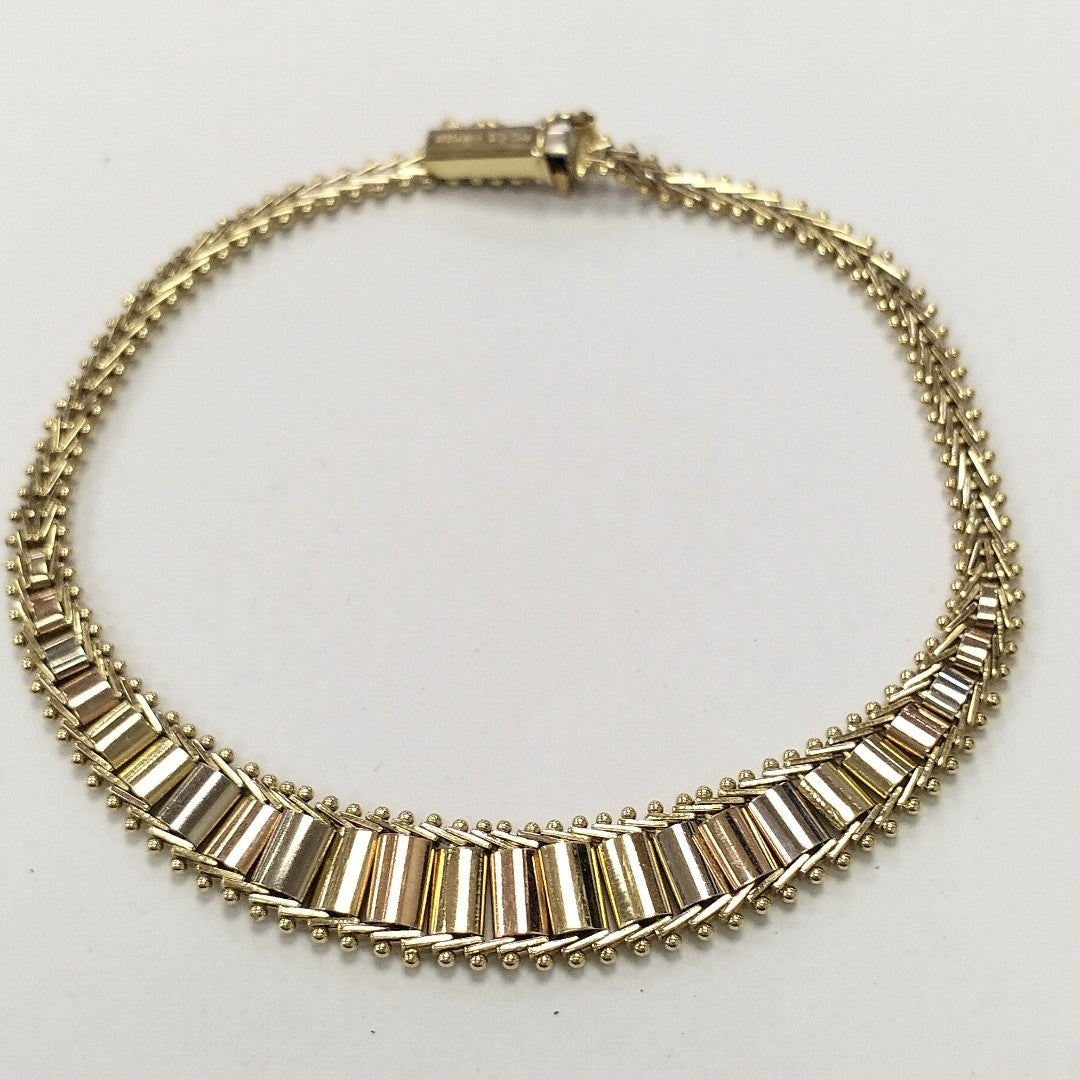 PULSERA ORO 14 K 6.8 GRMS (SEMINUEVO)