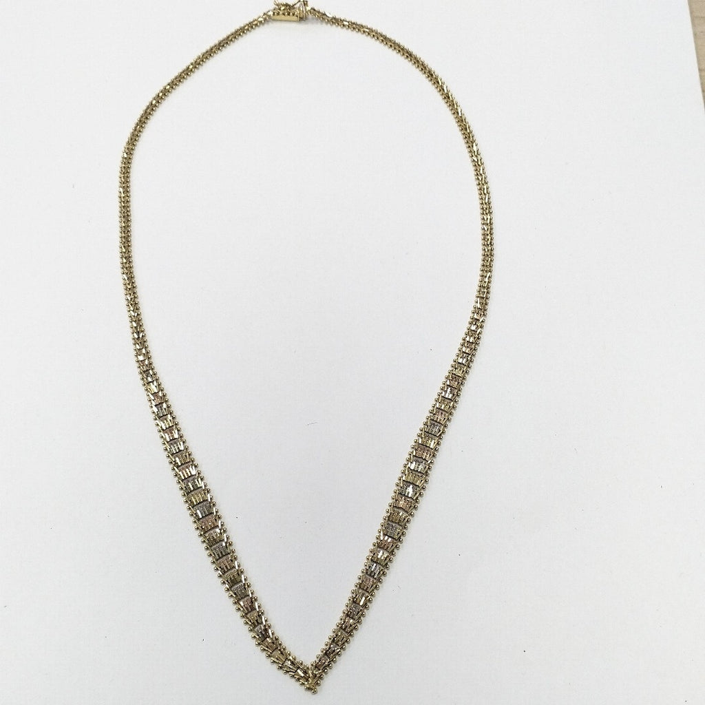 GARGANTILLA ORO 14 K 15.4 GRMS (SEMINUEVO)