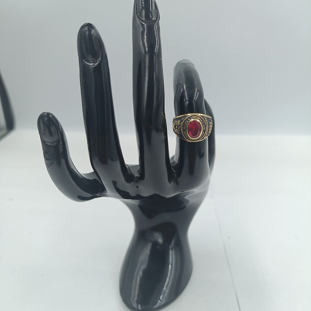 ANILLO DE GRADUACIÓN ORO 14 K 6.9 GRMS (SEMINUEVO)