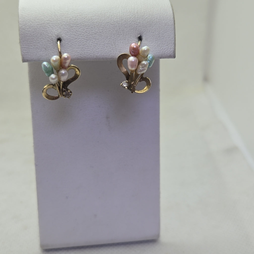 ARETES PAR ORO 10 K 2.8 GRMS (SEMINUEVO)