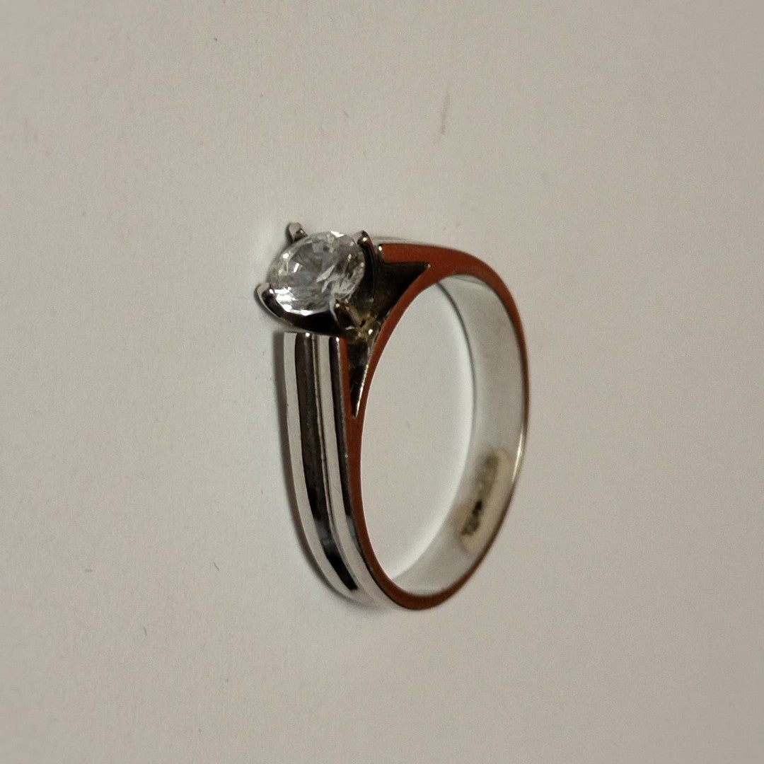 ANILLITO ORO BLANCO 14 K 3,30 GRMS (SEMINUEVO)