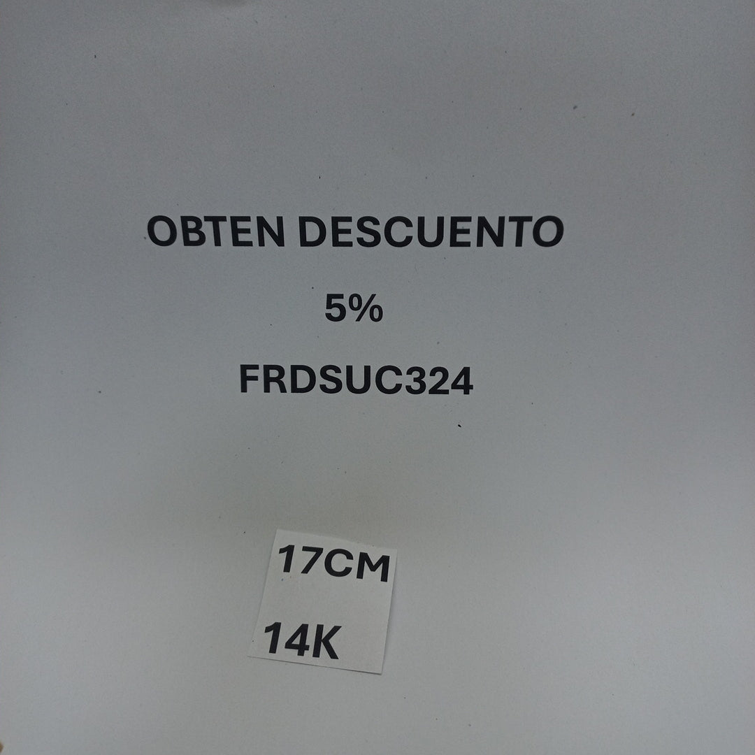 PULSERA ORO 14 K 4.1 GRMS (SEMINUEVO)