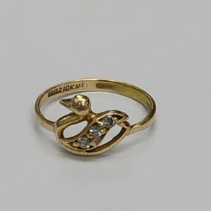 ANILLITO ORO 10 K 1,10 GRMS (SEMINUEVO)