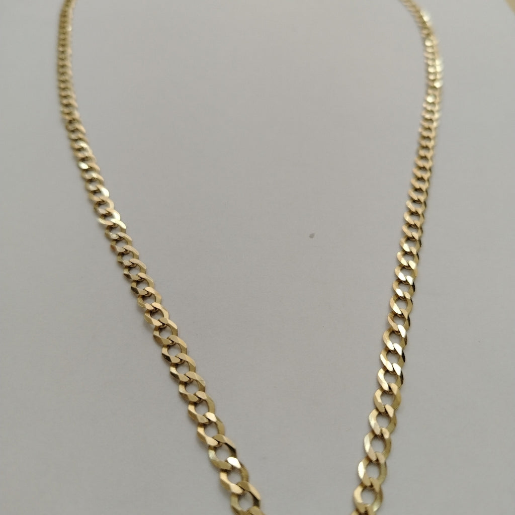 CADENA TEJIDO BARBADA 14.4G 60 CM (NUEVO)