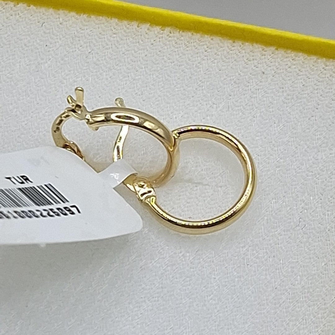 ARRACADAS ORO 14K 1 (NUEVO)