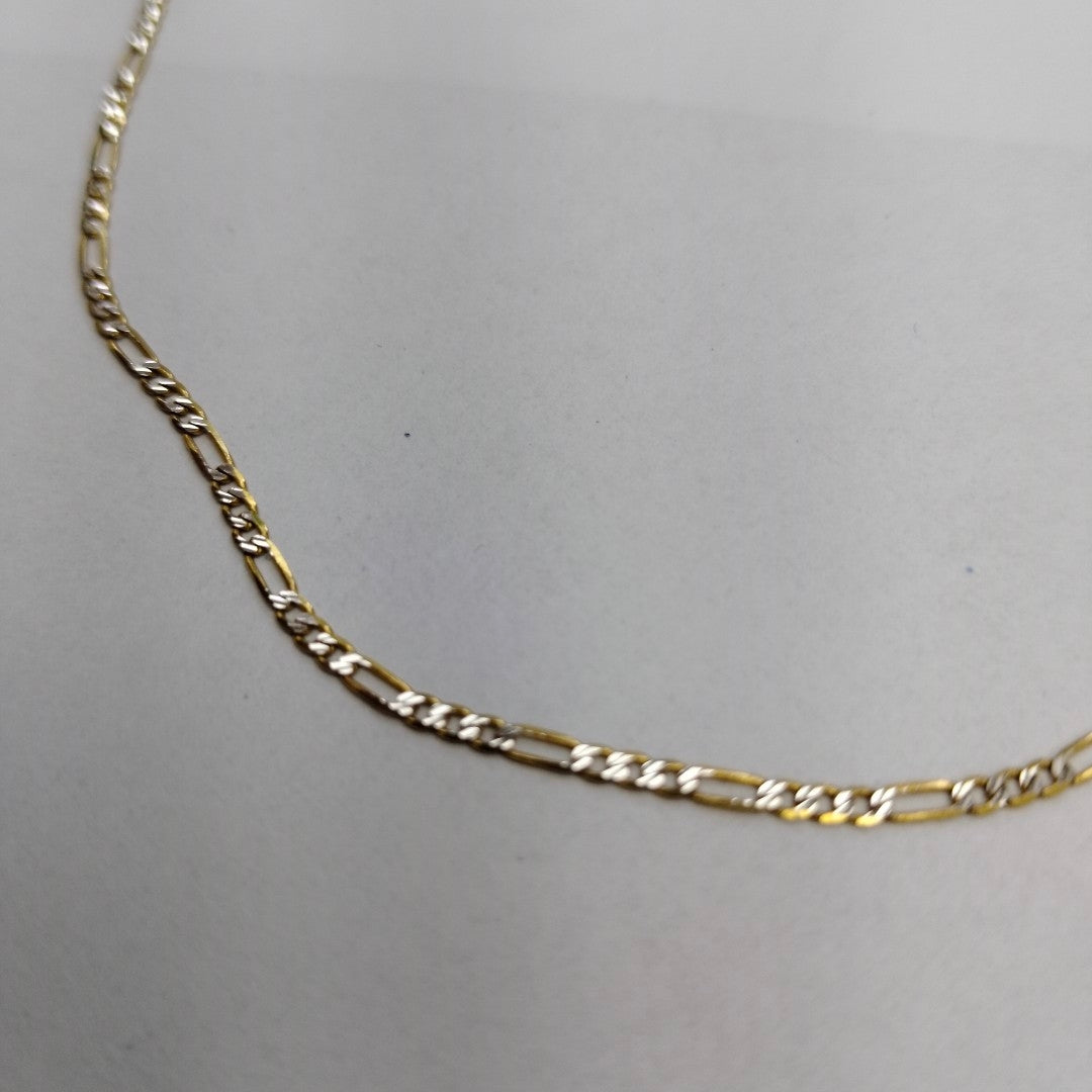 CADENA ORO, RODIADO 14 K 2.8 GRMS (SEMINUEVO)