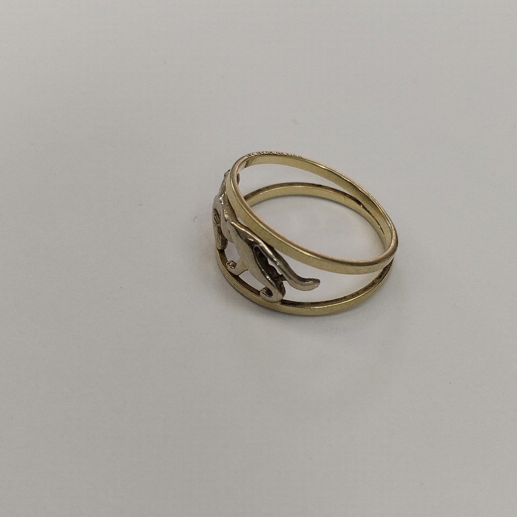 ANILLO ORO 14 K 2.4 GRMS (SEMINUEVO)