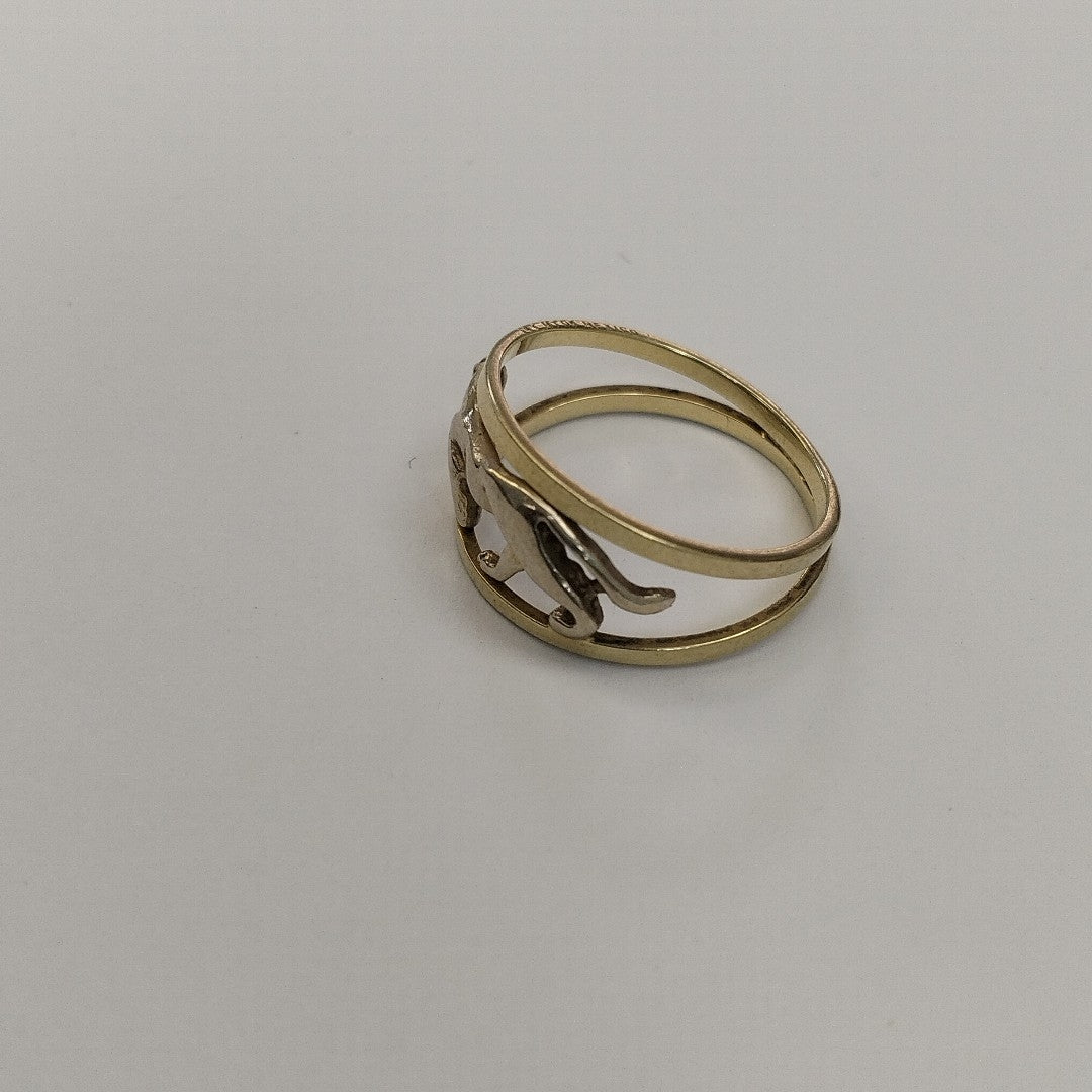 ANILLO ORO 14 K 2.4 GRMS (SEMINUEVO)