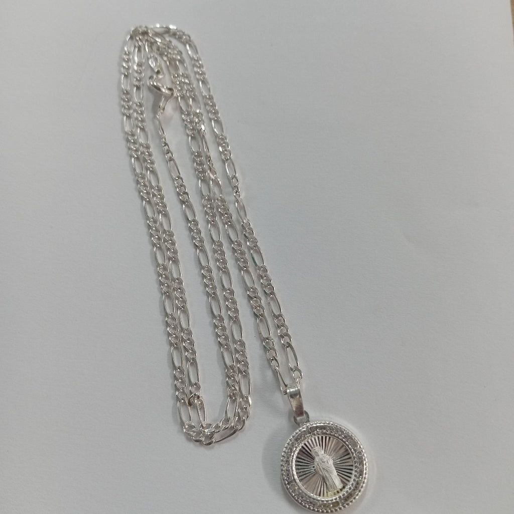 CADENA, DIJE PLATA 6 GRMS (SEMINUEVO)