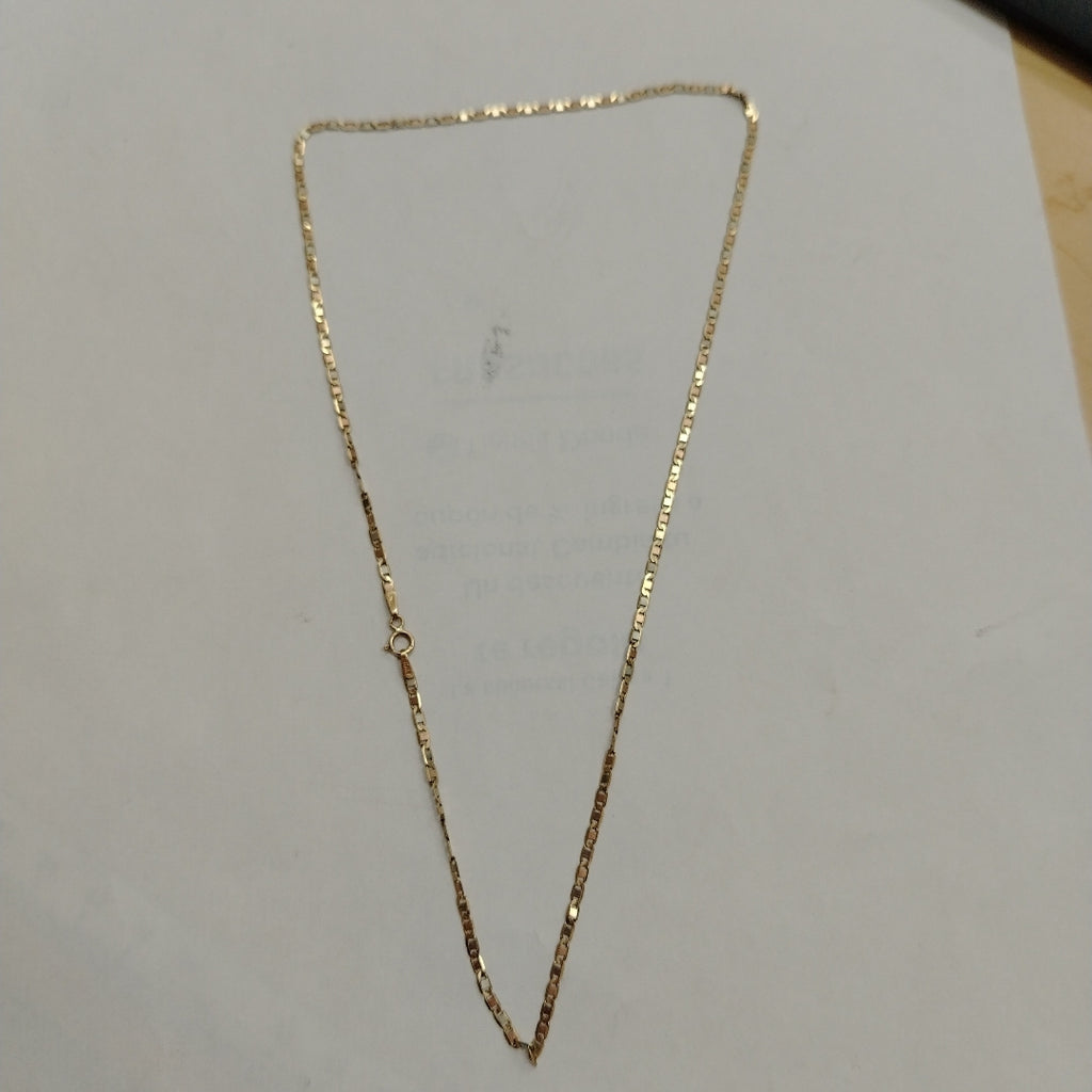 CADENA ORO, ORO COMBINADO 10 K 3.1 GRMS (SEMINUEVO)
