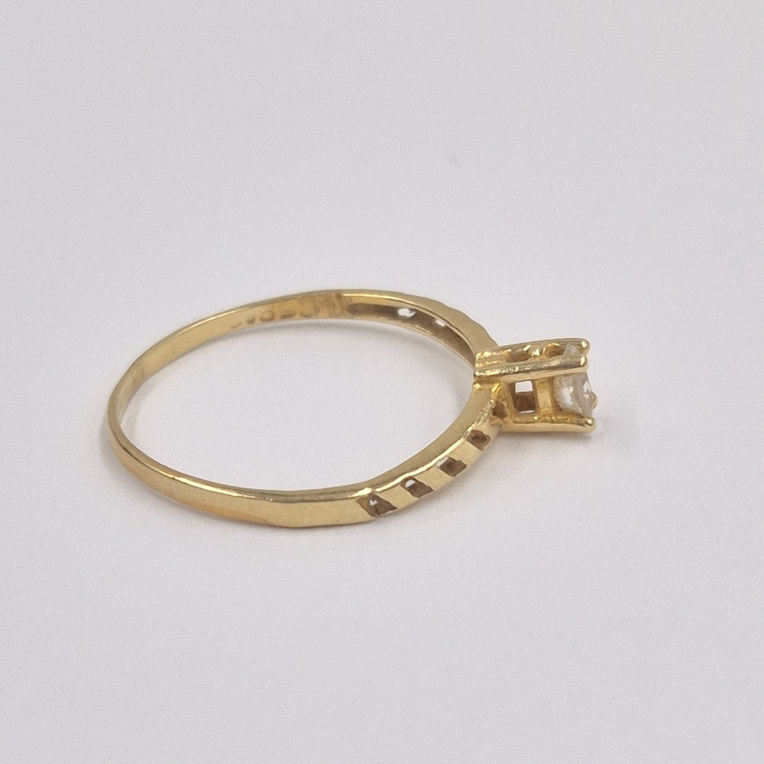 SOLITARIO ORO 14 K 1.2 GRMS (SEMINUEVO)